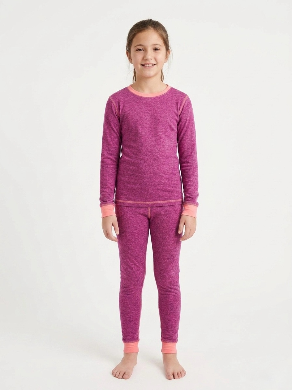Girls' C9 by Champion Thermal Pajama Set